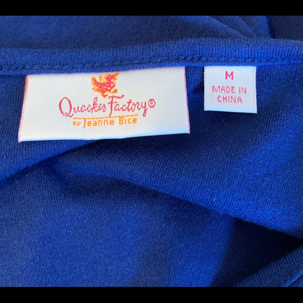 Quacker Factory Nautical Grommet Shift Dress - image 6